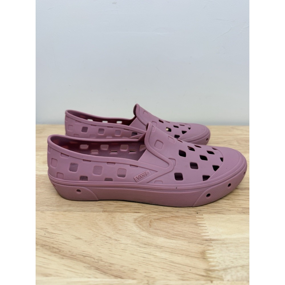 Vans Trek Slip-On Chris Johanson Dusty Pink Swirl Mens 7 Women's 8.5 #8